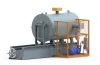 Φ600x2300 Spinnerets Vacuum Cleaning Furnace for 1600mm Spunbond Non Woven Production Line