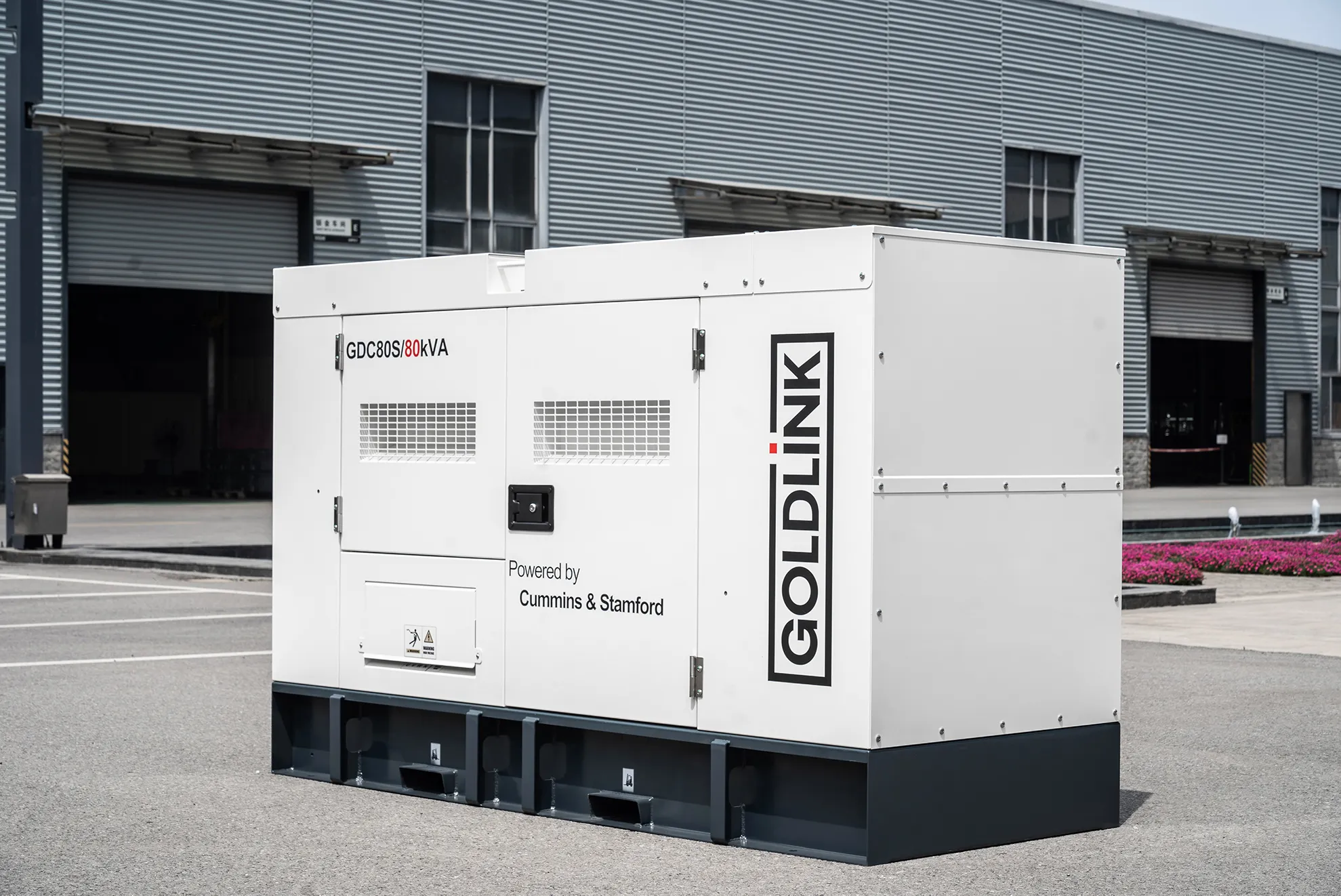 Silent Diesel Generator 80KVA