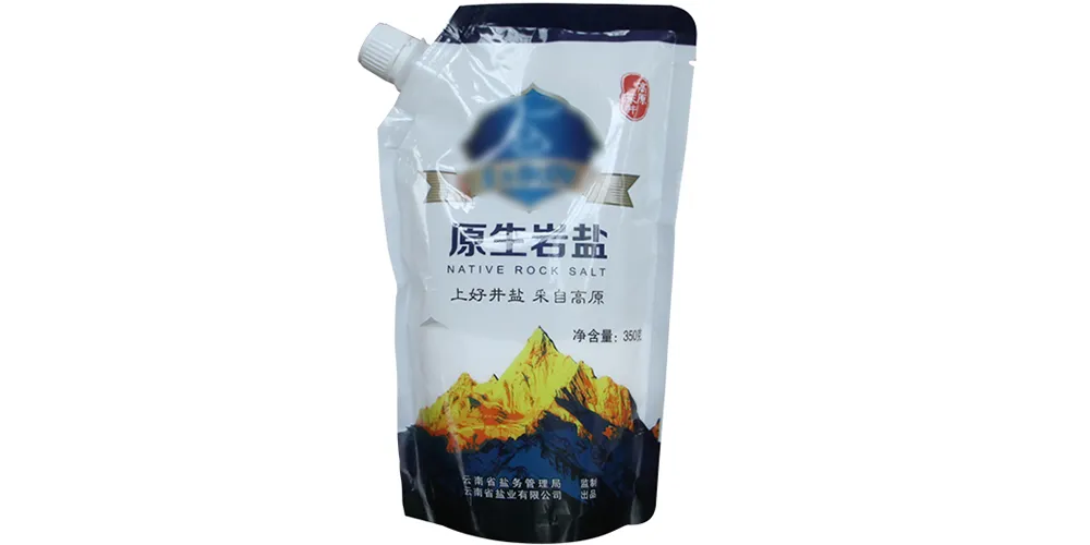 Corner Spout stand pouch filling machine