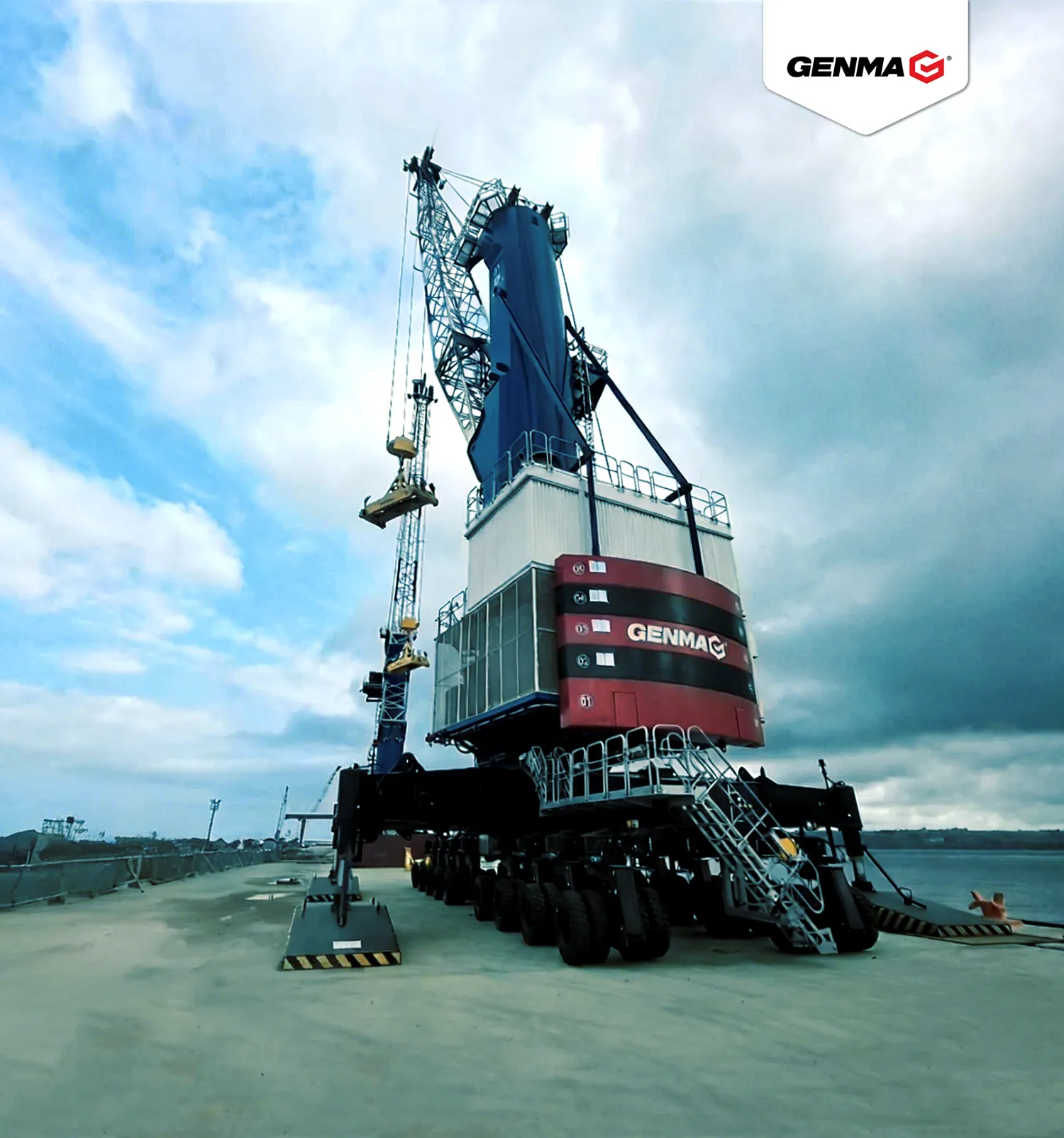 交付+2，GENMA两台MHC将服务安哥拉卡约新港未来运营