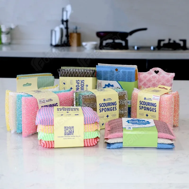 Slivier sponge scrubber