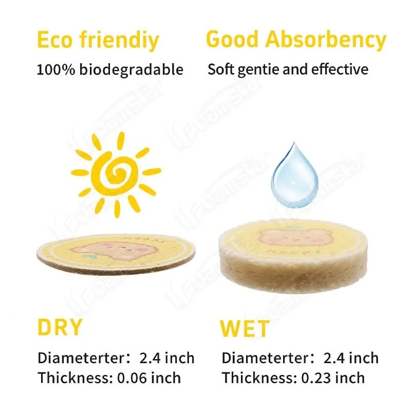 Compressed Cellulose Sponge