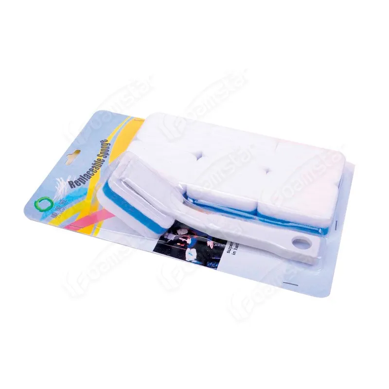 فرشاة تنظيف برأس قابل للاستبدال من الميلامين