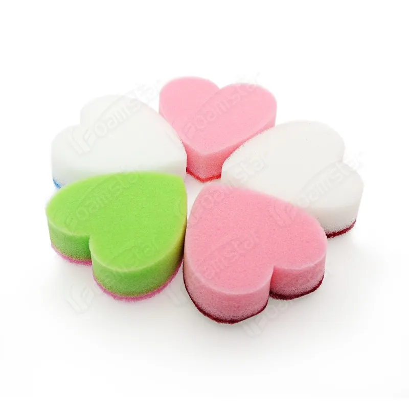 Heart Sponge Scourers