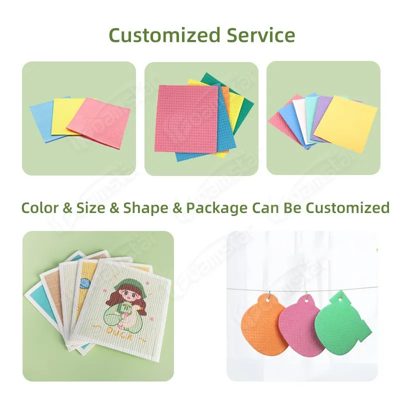 Printed Swedish Dishcloths
