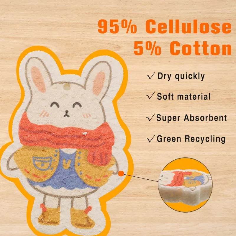 Compressed Cellulose Sponge