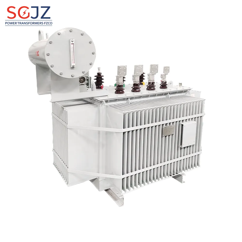 محول توزيع ثلاثي الطور مغمور بالزيت 20 كيلو فولت