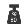 door weight 80kg