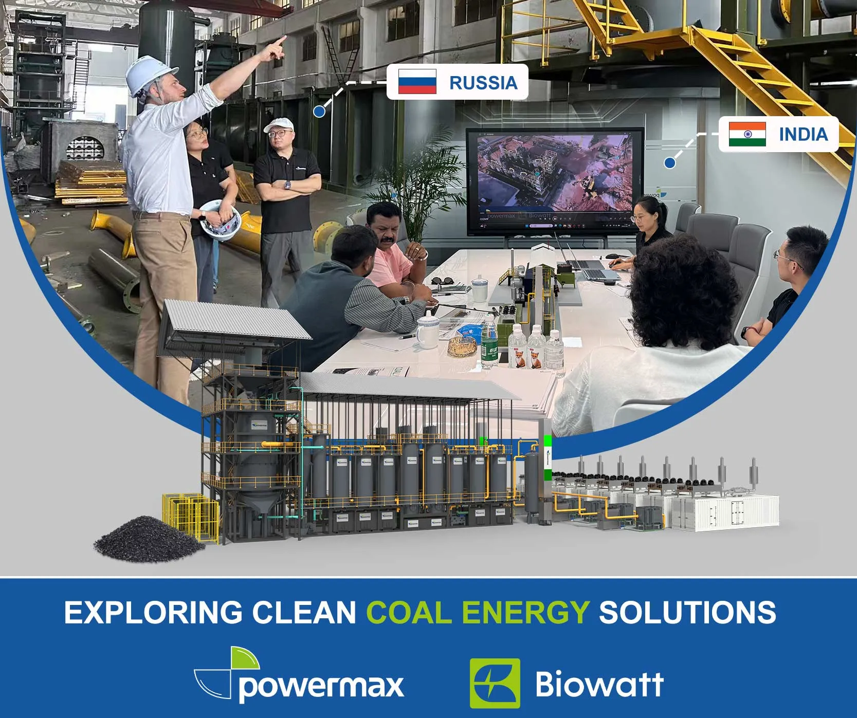 International Clients Visit Powermax | Exploring Clean Coal Energy ...