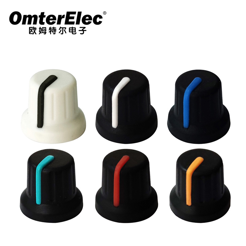 rubber knob for potentiometer