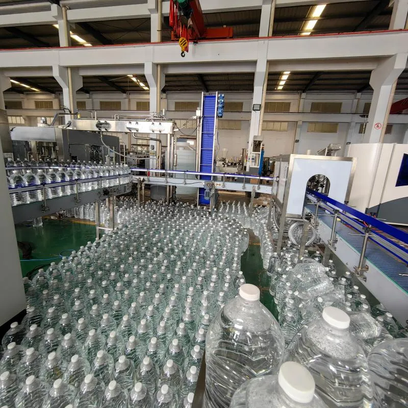 Bottled water production line