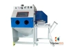 Turntable Sandblasting Cabinet for Die Mould Cleaning