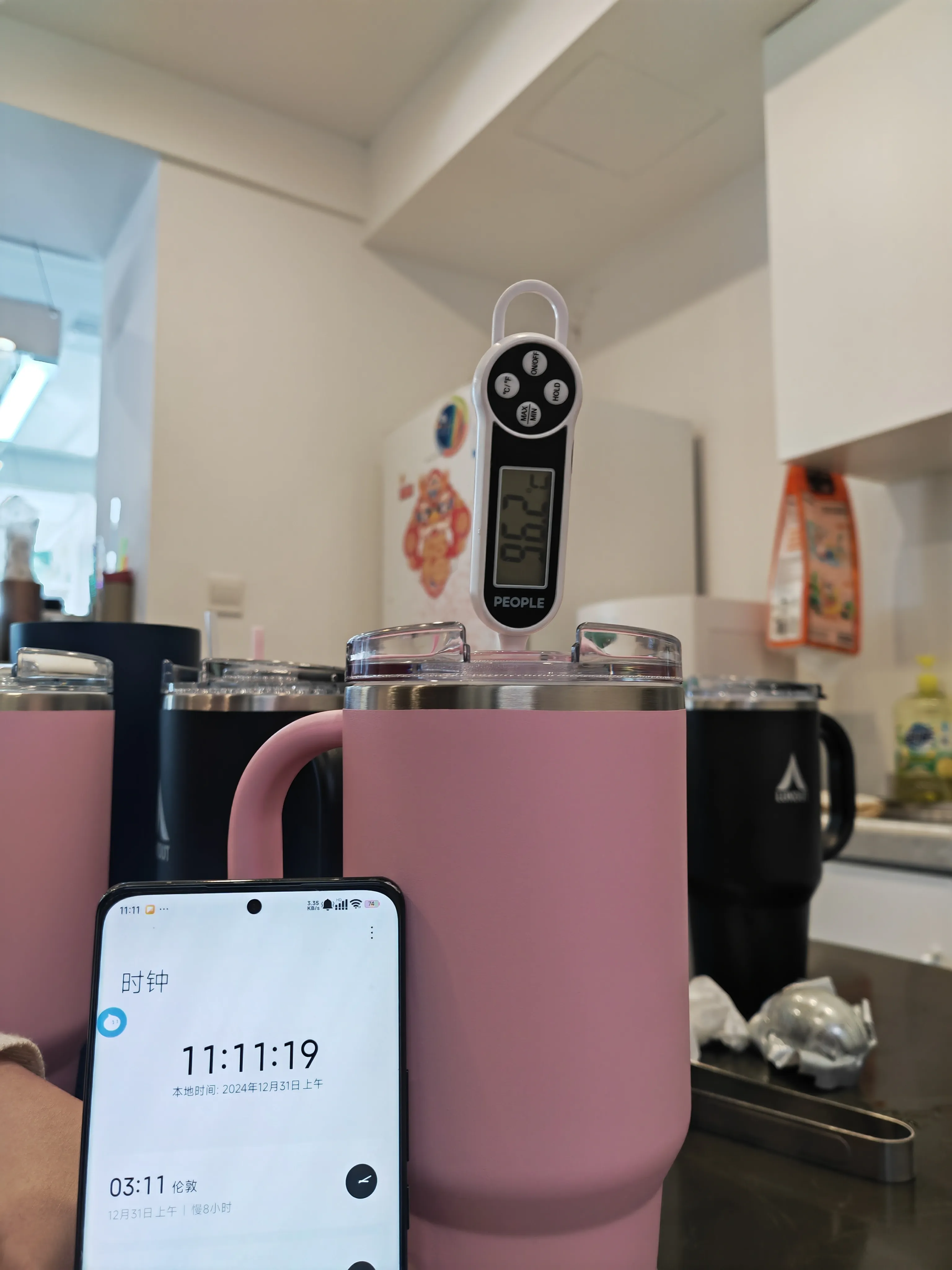 Technician conducting photometric test