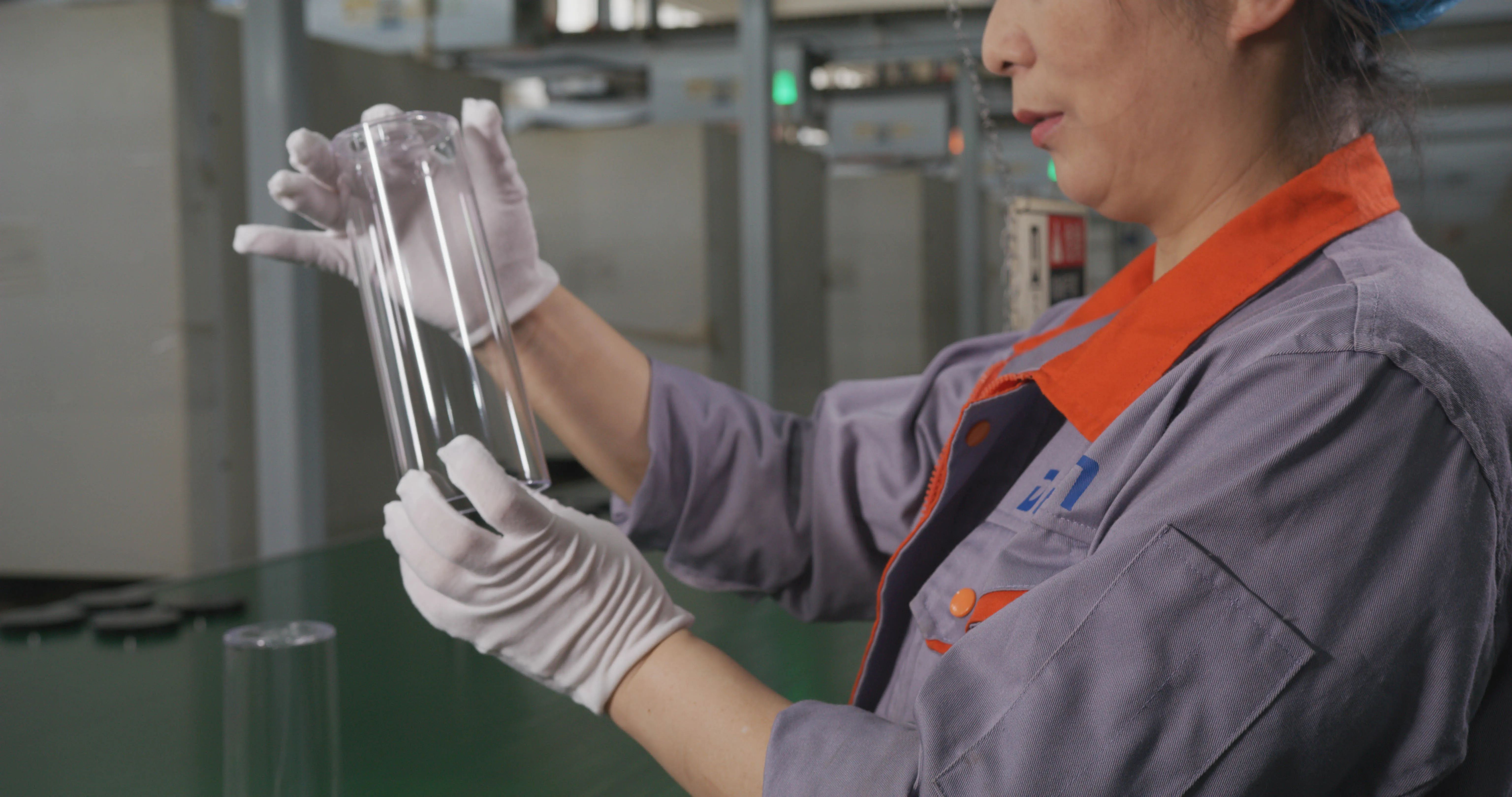 Lights undergoing aging test