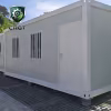 20FT Z type Folding Container House with 50mm Rock Wool Insulation