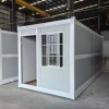 Foldable Prefab Container House with Steel Structure for Modular Building Projects
