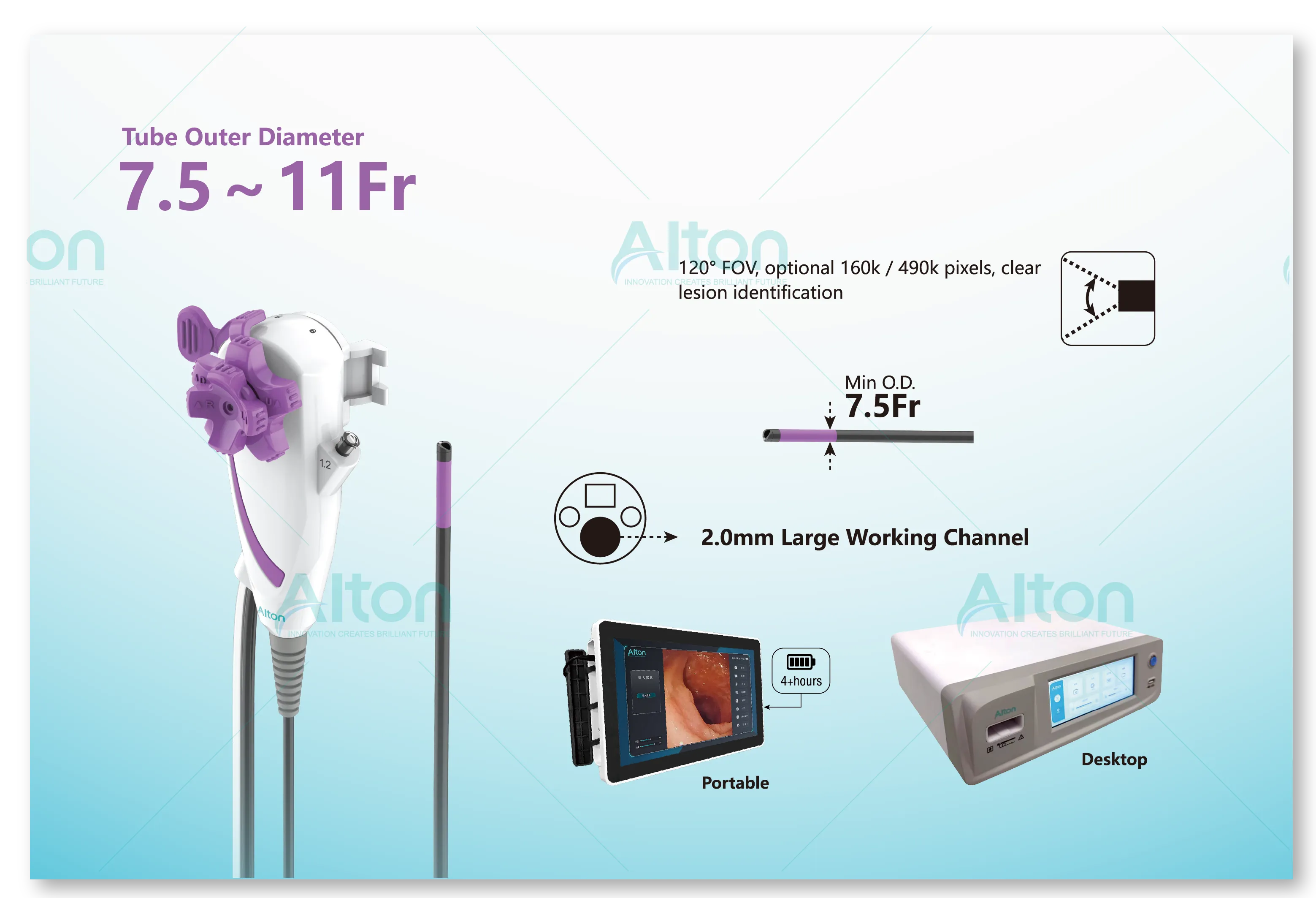 Single-Use Cholangioscope