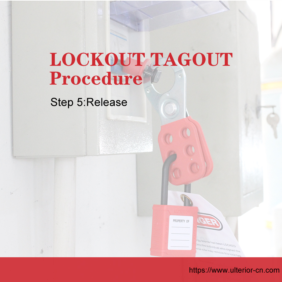 Lockout tagout (loto) procedureRelease or control residual energy.