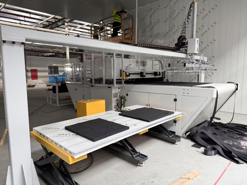 Automatic Conveyor Beam Press For Pre-oxidized Fiber Felt