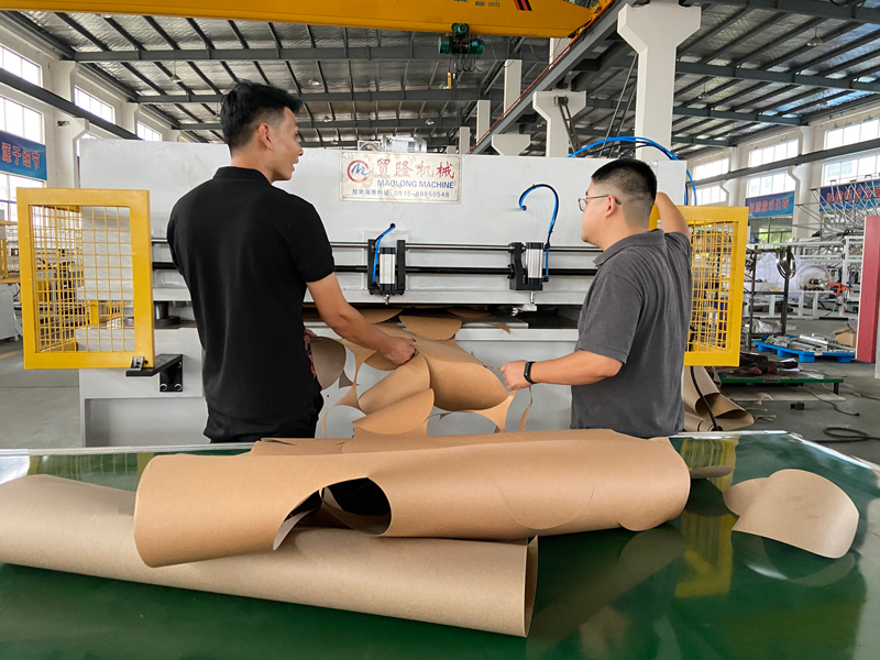 Beam Press for Chemical Drum Paper Cover
