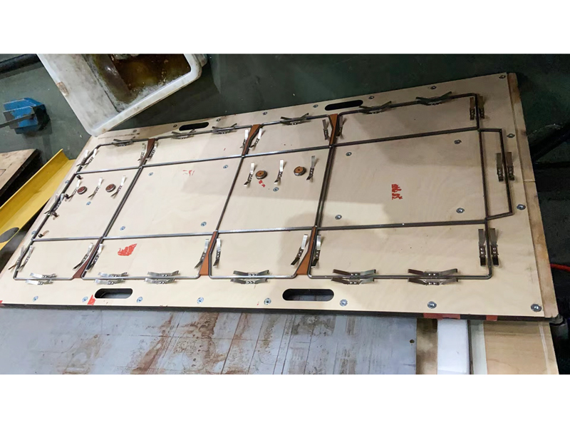Heat-sealing Beam Press For PP Honeycomb