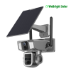 6MP Triple Lens Solar CCTV Camera with 4G and Wifi for Security Monitoring