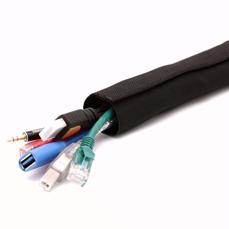 Velcro cable management sleeve heavy duty hook and loop manufacturer
