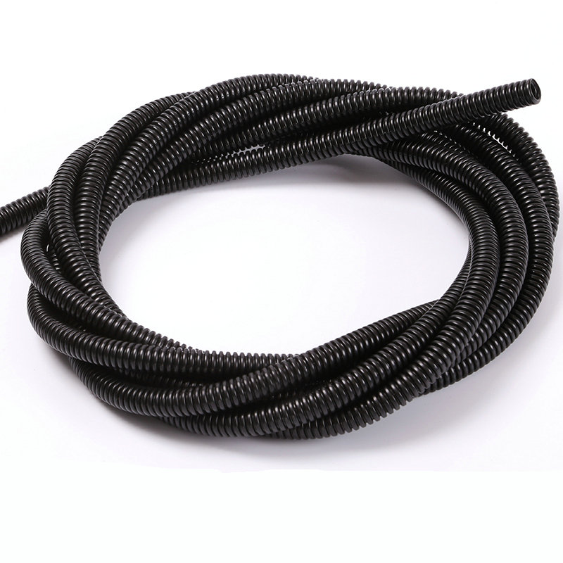 Polyethylene nonsplit corrugated wire loom tubing