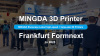 Mingda 3D Printing Technology Company participated in the Formnext exhibition to showcase the latest 3D printing technology