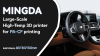 MINGDA MD-600 Pro 3D Prints Steering Wheel for Auto Parts Industry