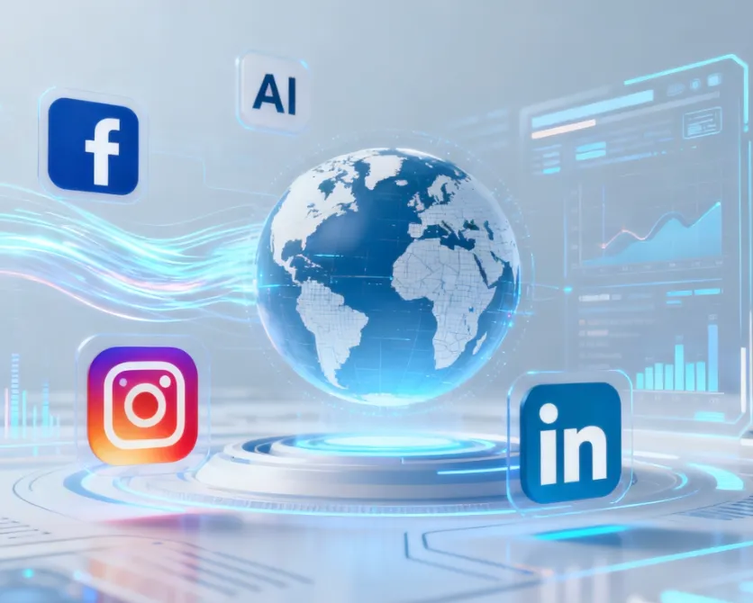 社交媒体一站式出海