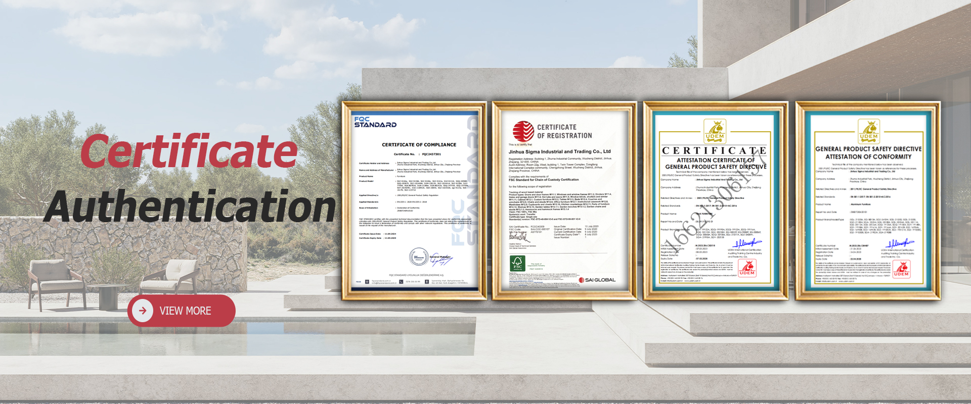 Sigma outdoor furniture