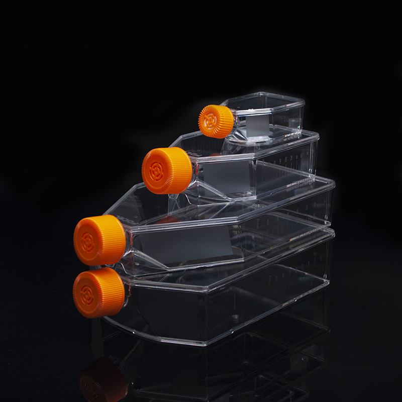 T25, T75, T175, T225 Cell tissue culture flask, Sealed/Vented cap, TC treated, Sterile