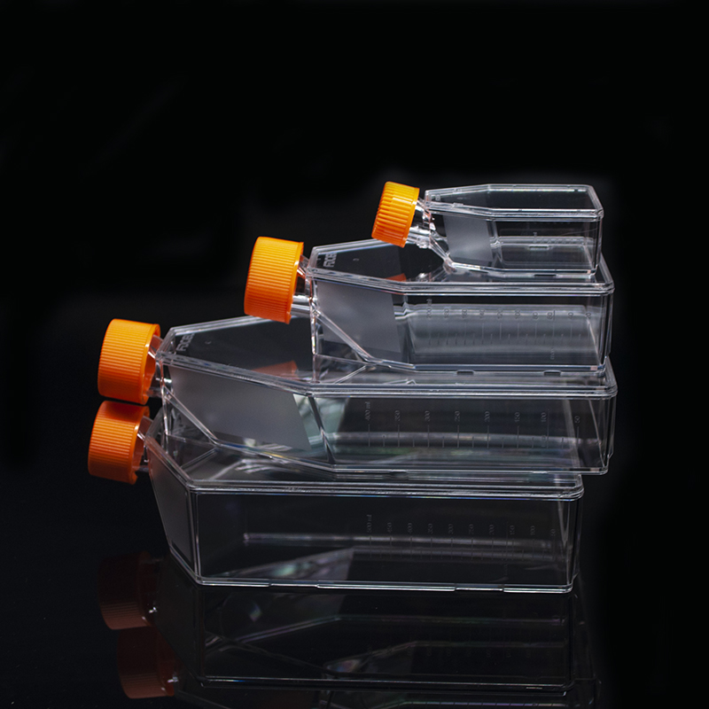 T25, T75, T175, T225 Cell tissue culture flask, Sealed/Vented cap, TC