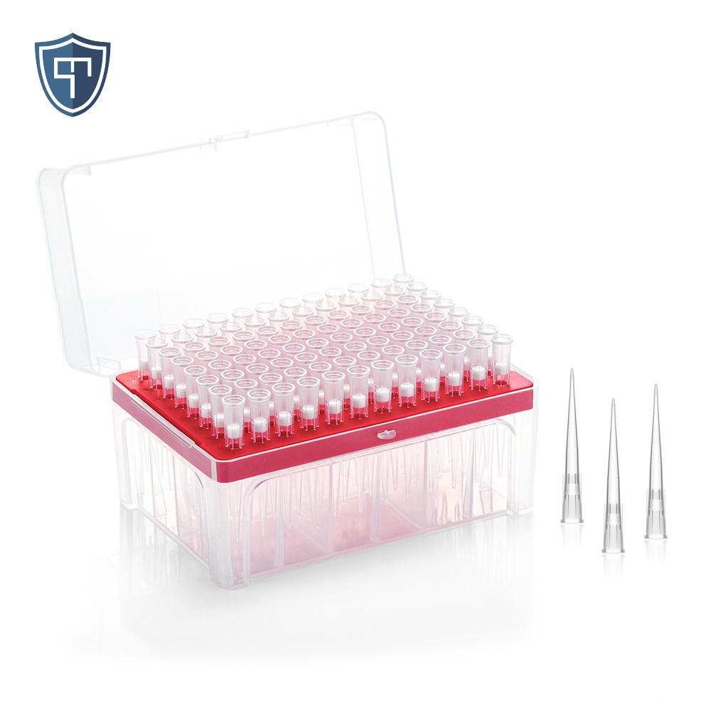 200μl Universal Pipette Tips, Filtered, Steriled, Rack/Bag/Refill
