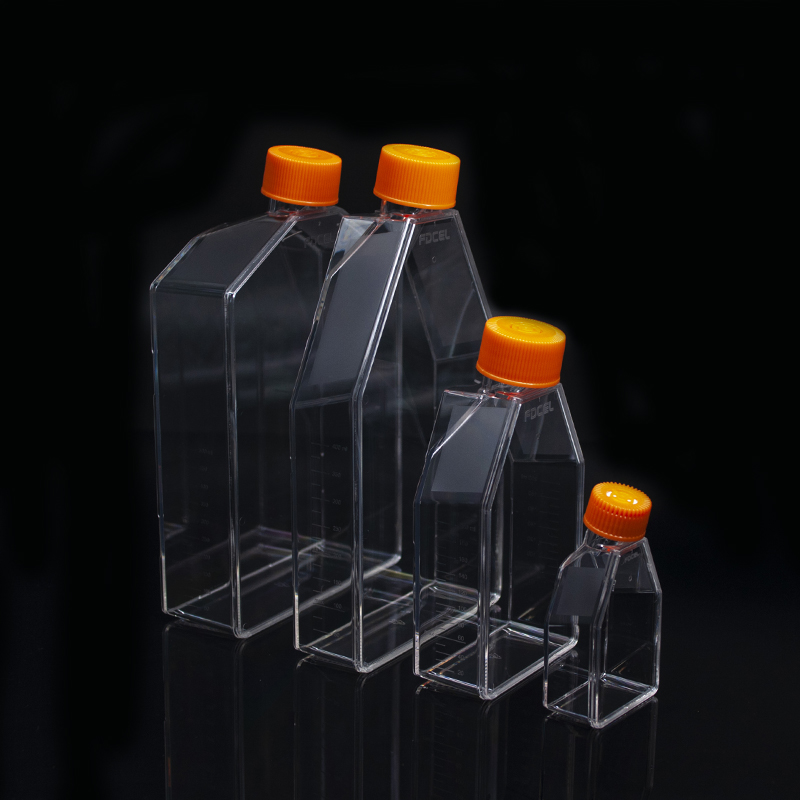 T25, T75, T175, T225 Cell tissue culture flask, Sealed/Vented cap, TC