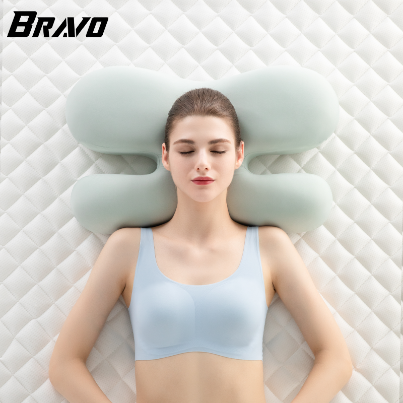 New Memory Foam Pillow for Neck Pain Relief, Anti Wrinkle Aging