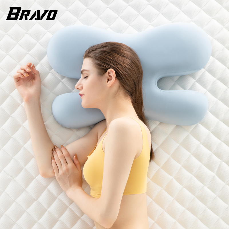 New Memory Foam Pillow for Neck Pain Relief, Anti Wrinkle Aging