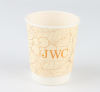 promotion 4oz 8oz 12oz disposable  custom printed logo hot coffee paper cup