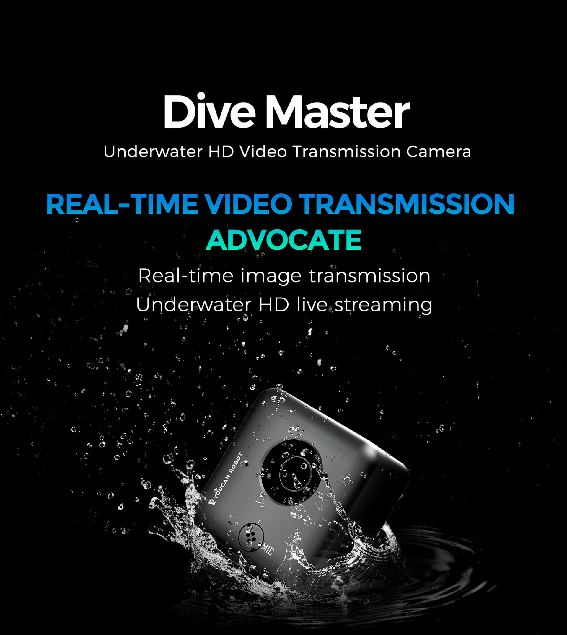 Dive Master Underwater HD Transmission Camera