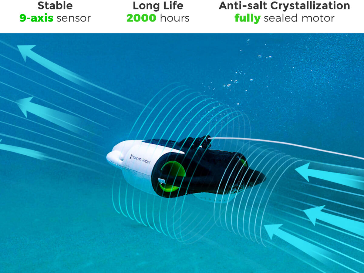 high-power underwater motors