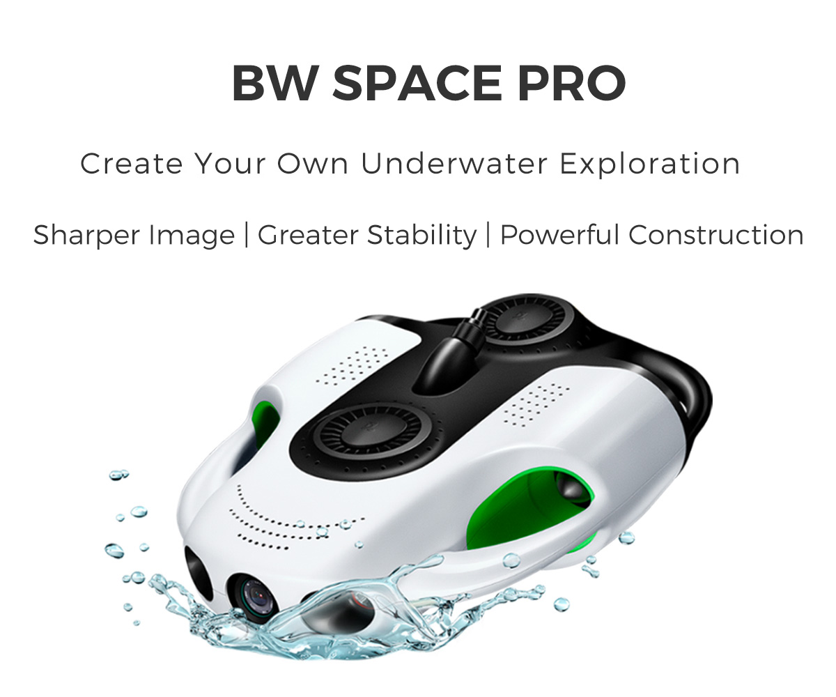 youcanrobot bw space pro underwater drone with camera