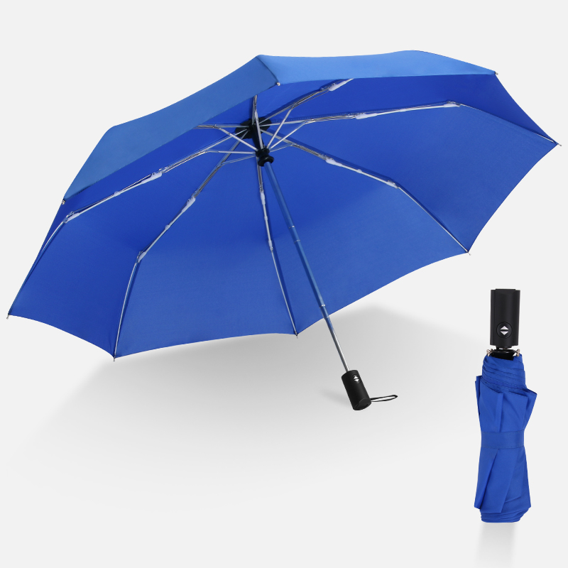 21 inch lightweight windproof compact travel umbrella folding automatic umbrellas