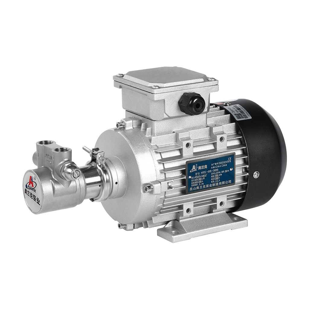 Vane pumps for water purification equipment