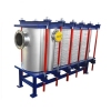 Fully welded plate heat exchanger
