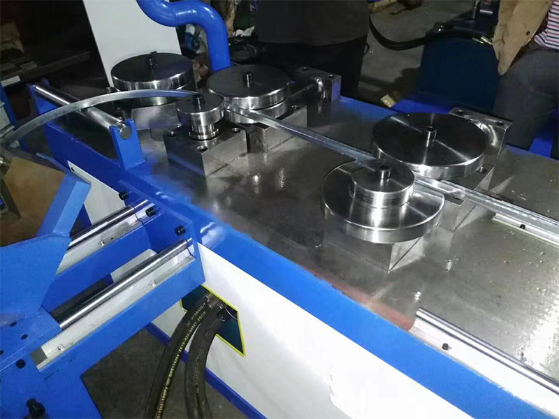 Buy Spiral round duct flange forming machine manufacturer, company