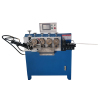 Spiral round duct flange forming machines