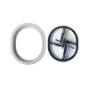 Genuine Marine Round Aluminum Watertight Hatch Cover