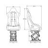 Marine Yacht Shock Absorbing Seats GM-HW-SA0543