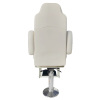 White Captain Seat